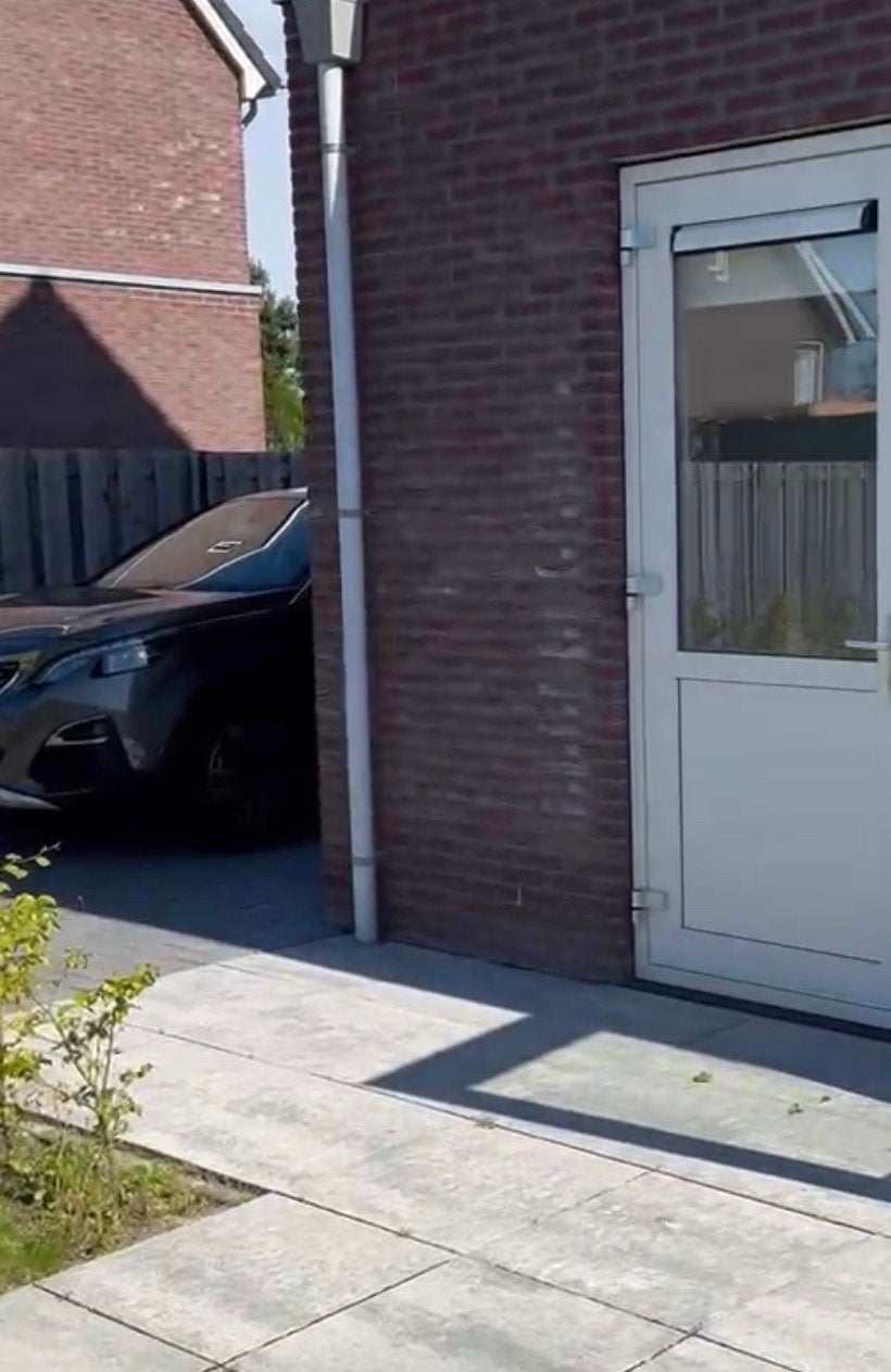 65 betontegels 60x60 cm - 23,4 m², Ophalen, Gebruikt, 10 m² of meer, Beton