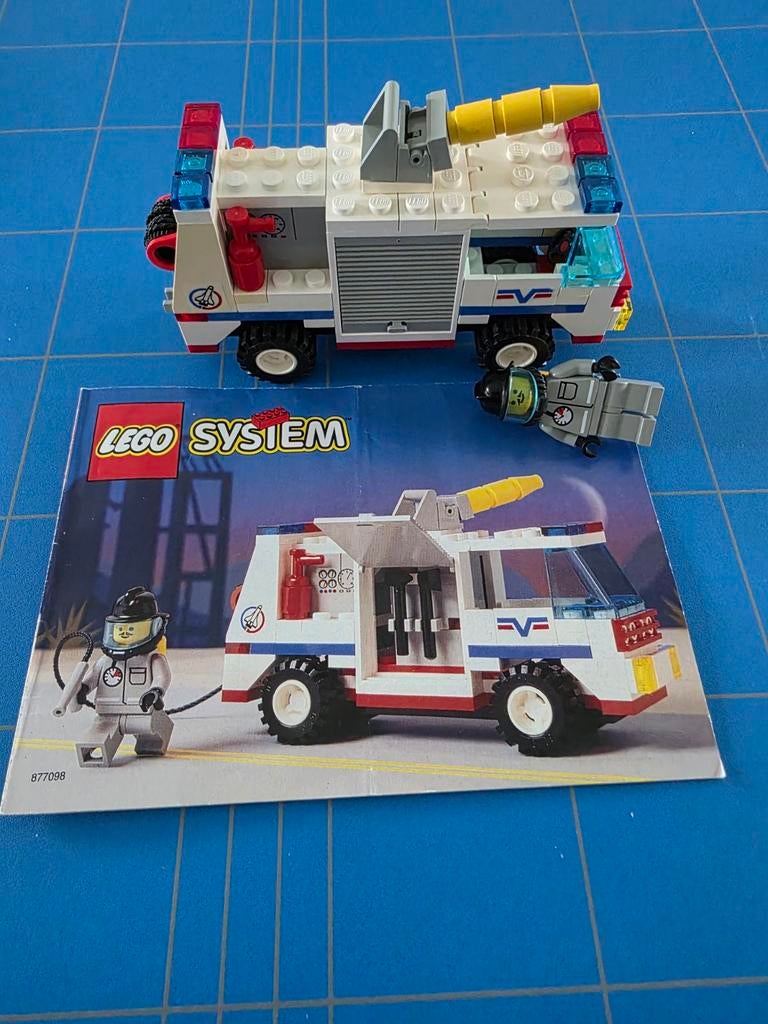 Lego System Launch Evac 1 (6614) met boekje, Kinderen en Baby's, Speelgoed | Duplo en Lego, Gebruikt, Lego, Complete set, Compleet