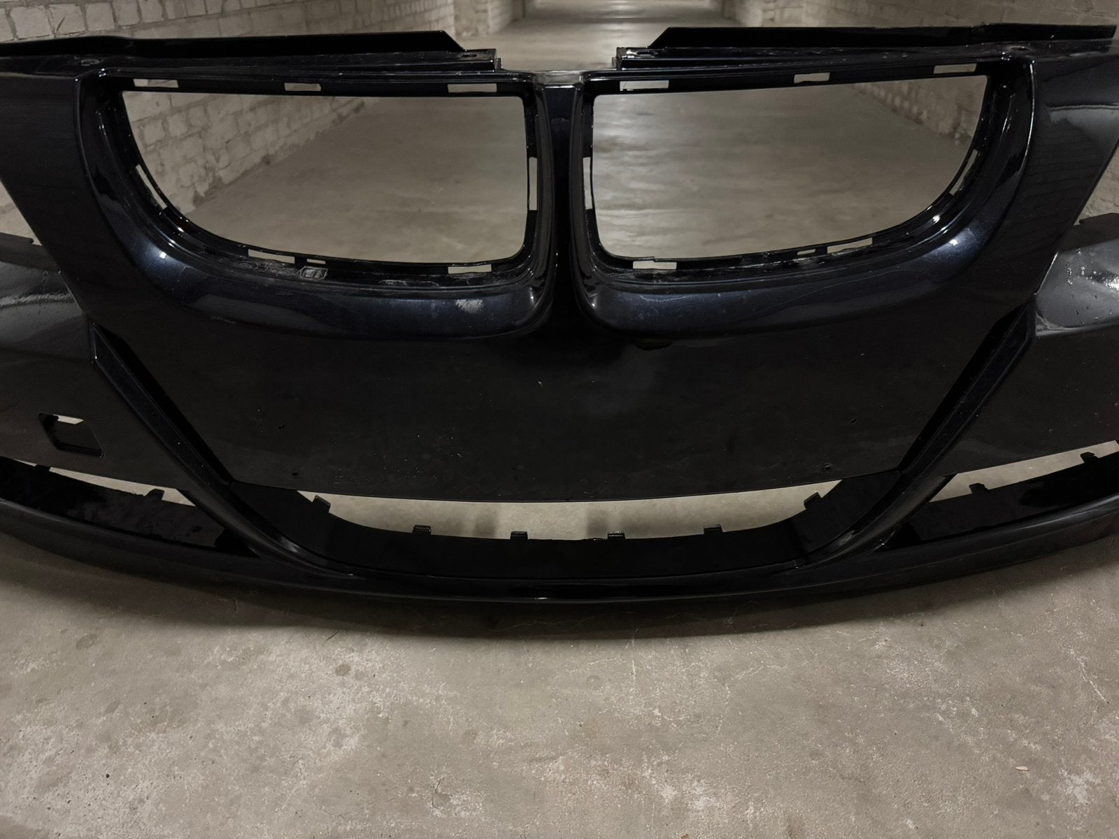 Voorbumper BMW E90/E91 LCI M Pakket Look PDC/SRA Carbonschwa, Auto-onderdelen, Carrosserie en Plaatwerk, Ophalen, Voor, Nieuw