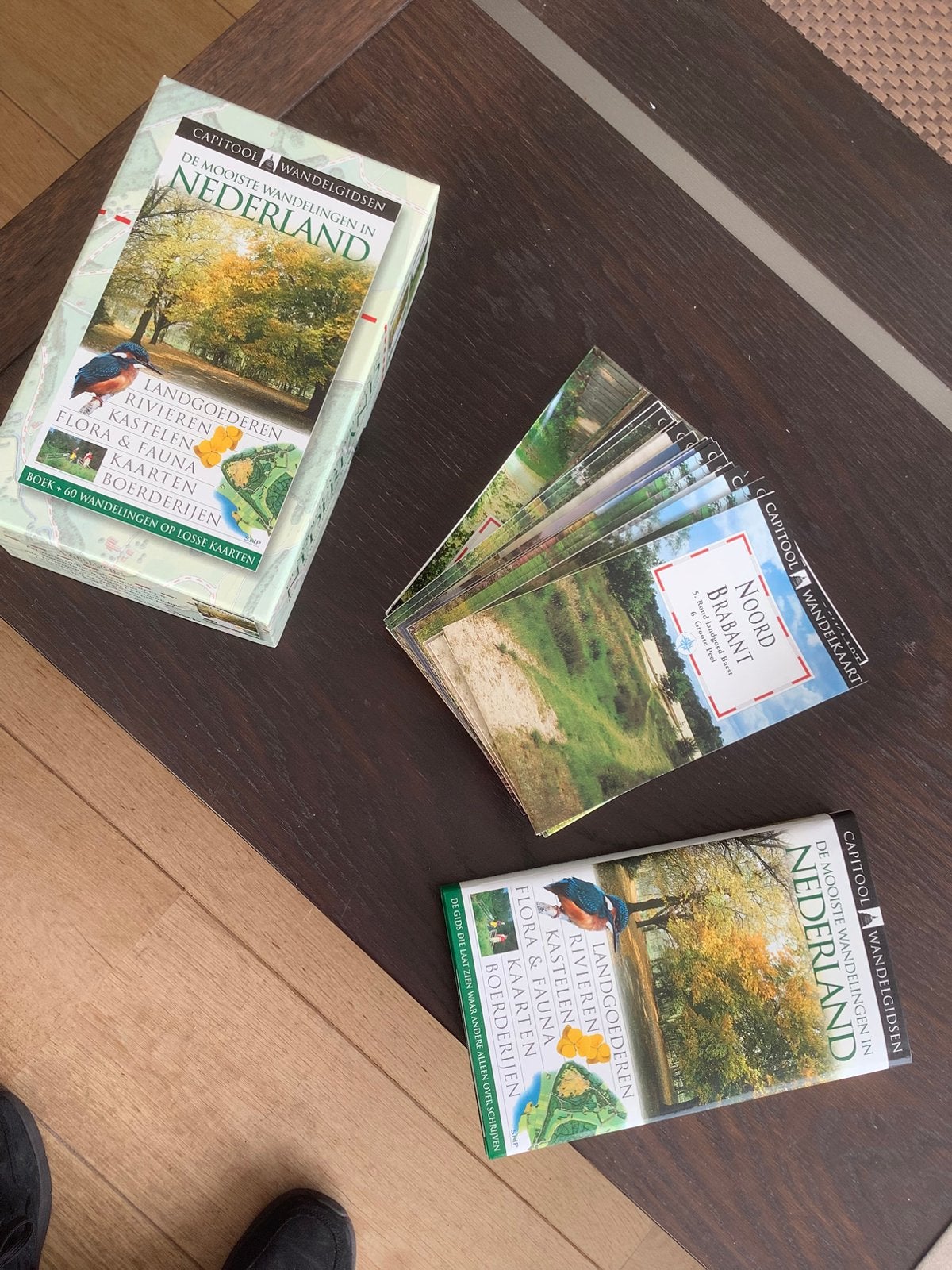 Capitool doos gevuld met boek en kaarten, Boeken, Reisgidsen, Capitool, Fiets- of Wandelgids, Ophalen of Verzenden, Zo goed als nieuw
