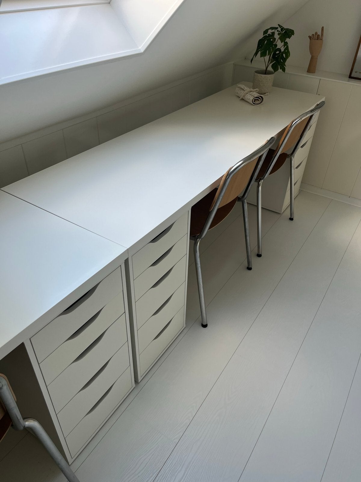 IKEA Alex Bureau - Wit, Ophalen, Opbergruimte, Gebruikt, Spaanplaat of MDF