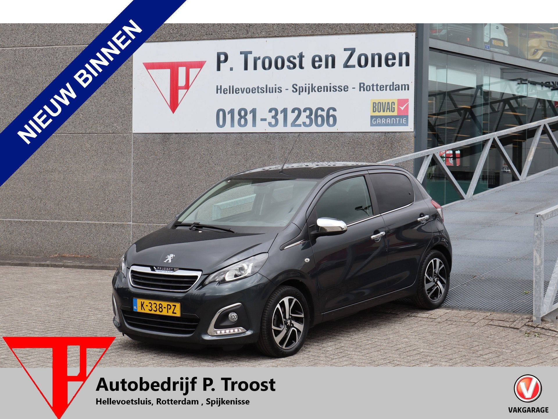 Peugeot 108 1.0 e-VTi Allure Nederlandse auto/Achteruitrijca, Auto's, Voorwielaandrijving, 12 maanden, Stof, Gebruikt