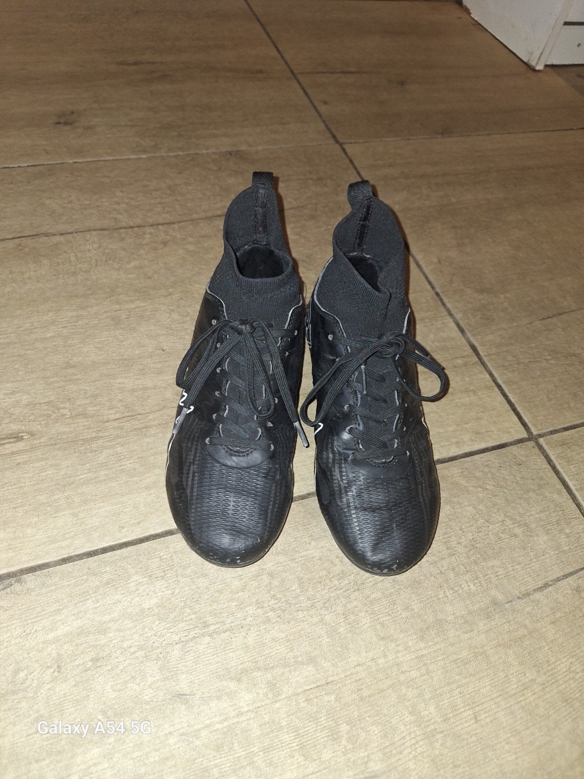 Zwarte CR7 Voetbalschoenen - Maat 37, Ophalen of Verzenden, Gebruikt, Schoenen