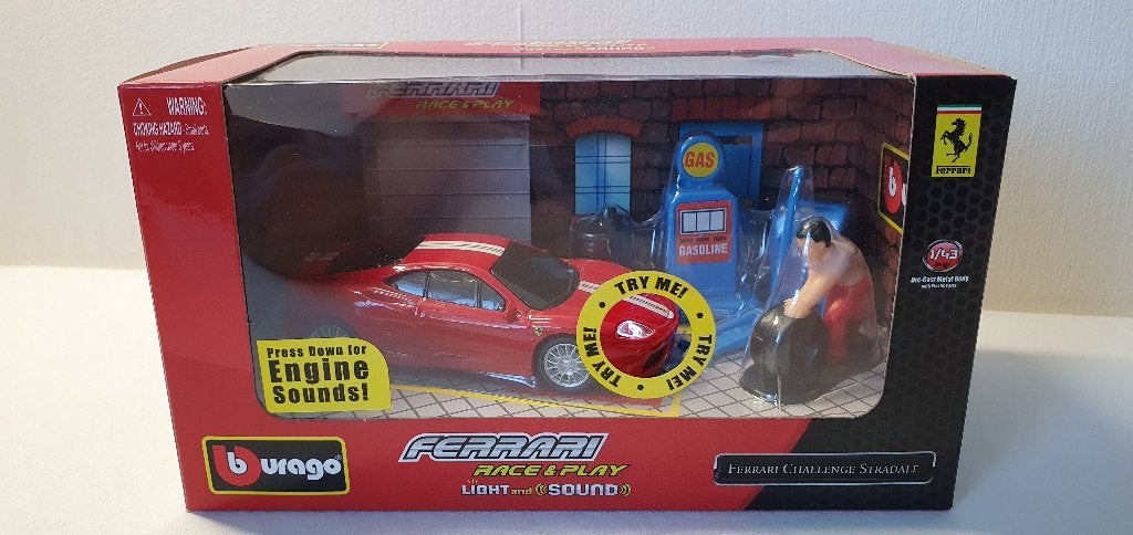 Burago Ferrari 360 Challenge stradale, Ophalen of Verzenden, Nieuw, Auto, Overige merken