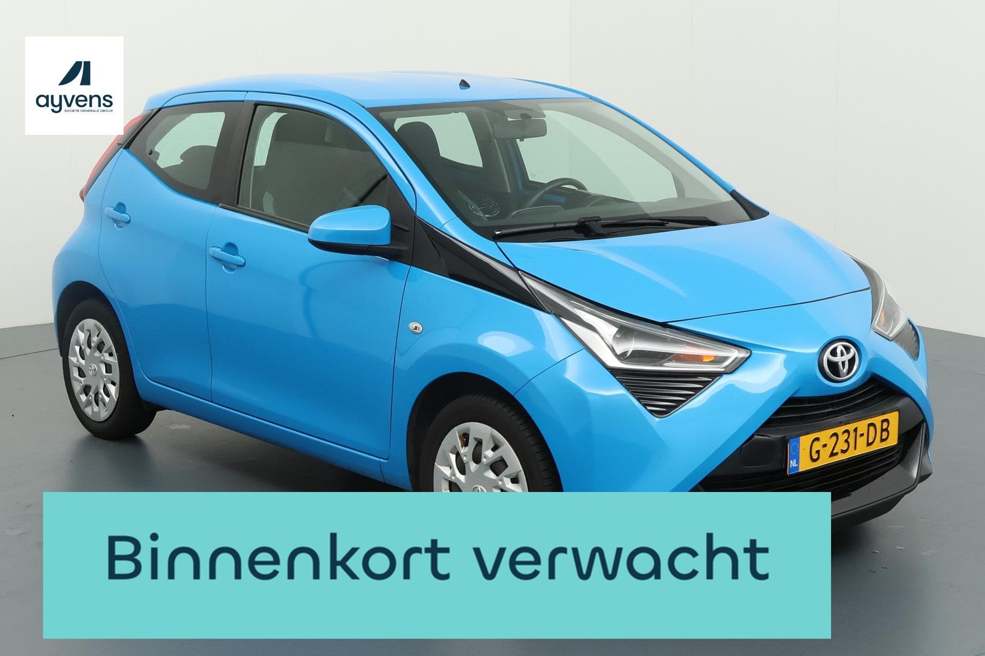 Toyota Aygo 1.0 VVT-i x-play limited Wendbaar stadsflitsertj, Voorwielaandrijving, Stof, Gebruikt, Euro 6