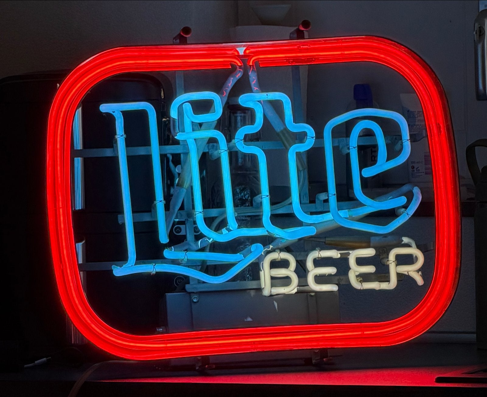Lite Beer Neon verlichting, Ophalen, Gebruikt, Lichtbak of (neon) lamp
