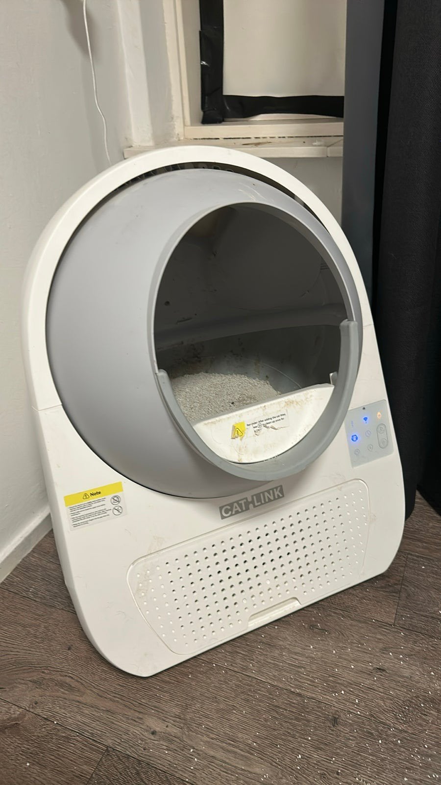 CATLINK Scooper Pro X Luxury automatische kattenbak, Ophalen, Zo goed als nieuw, Zelfreinigend, Open