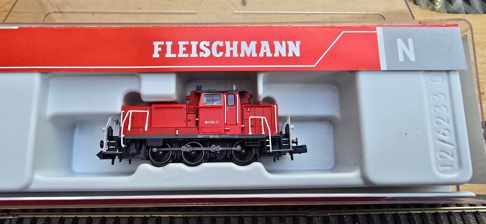 fleischmann piccolo 722402 br363 DB AG top in ovp, Gelijkstroom, Fleischmann, Wagon, Ophalen of Verzenden