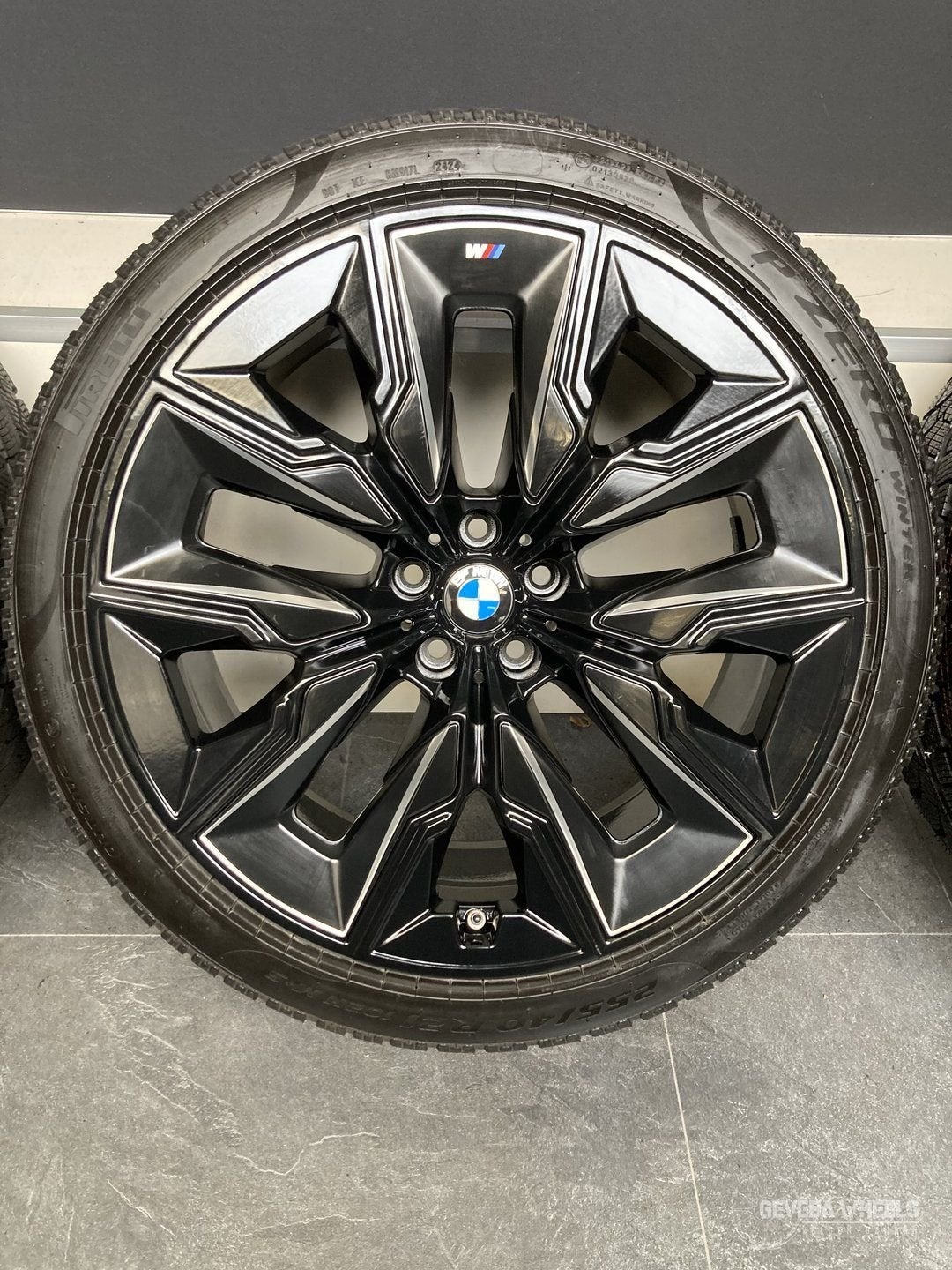 21” originele BMW 7 / i7 G70 / X3 G45 velgen + winterbanden, -, -, Banden en Velgen, Gebruikt