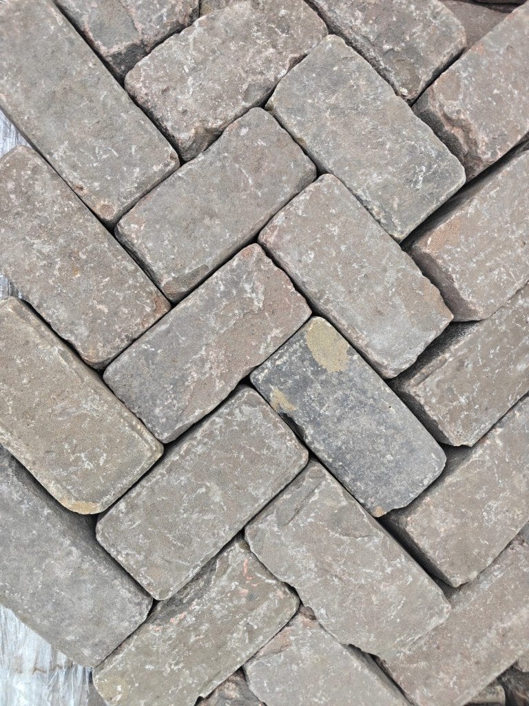 Genuanceerde klinkerkei K12, Ophalen, Gebruikt, Keramiek, Klinkers