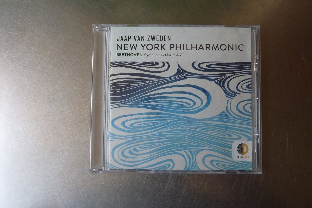 Beethoven Symphonies Nos 5 & 7 - Jaap van Zweden, Overige typen, Ophalen of Verzenden, Zo goed als nieuw, Classicisme