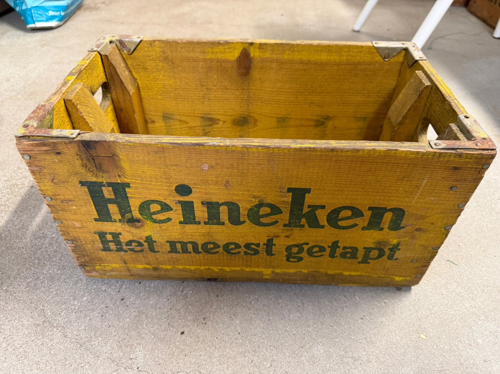 Heineken bierkrat 1967, Verzamelen, Ophalen of Verzenden, Gebruikt, Heineken