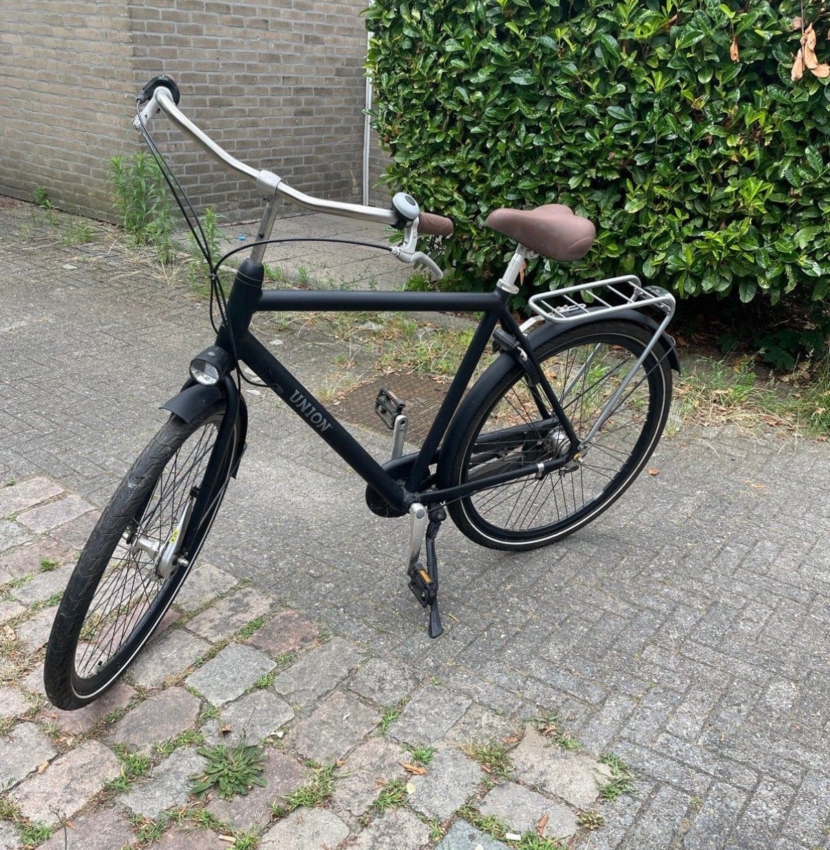 Union Curb H57 Black T3 Fiets - Zo goed als nieuw!, Versnellingen, Zo goed als nieuw, 53 tot 57 cm, Ophalen