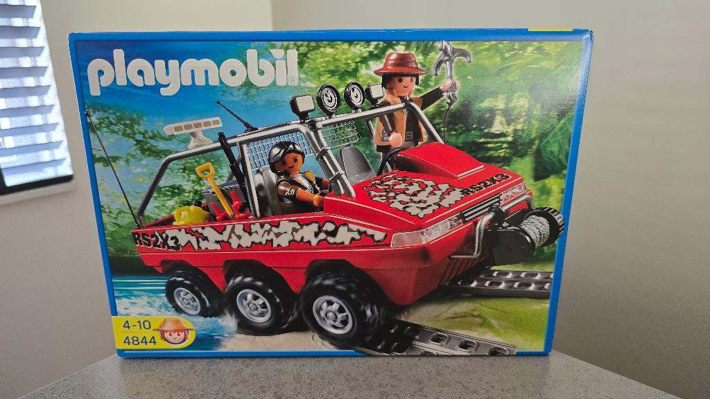 Playmobil 4844 Amfibie voertuig nieuw in doos, Kinderen en Baby's, Speelgoed | Playmobil, Ophalen of Verzenden, Nieuw, Complete set