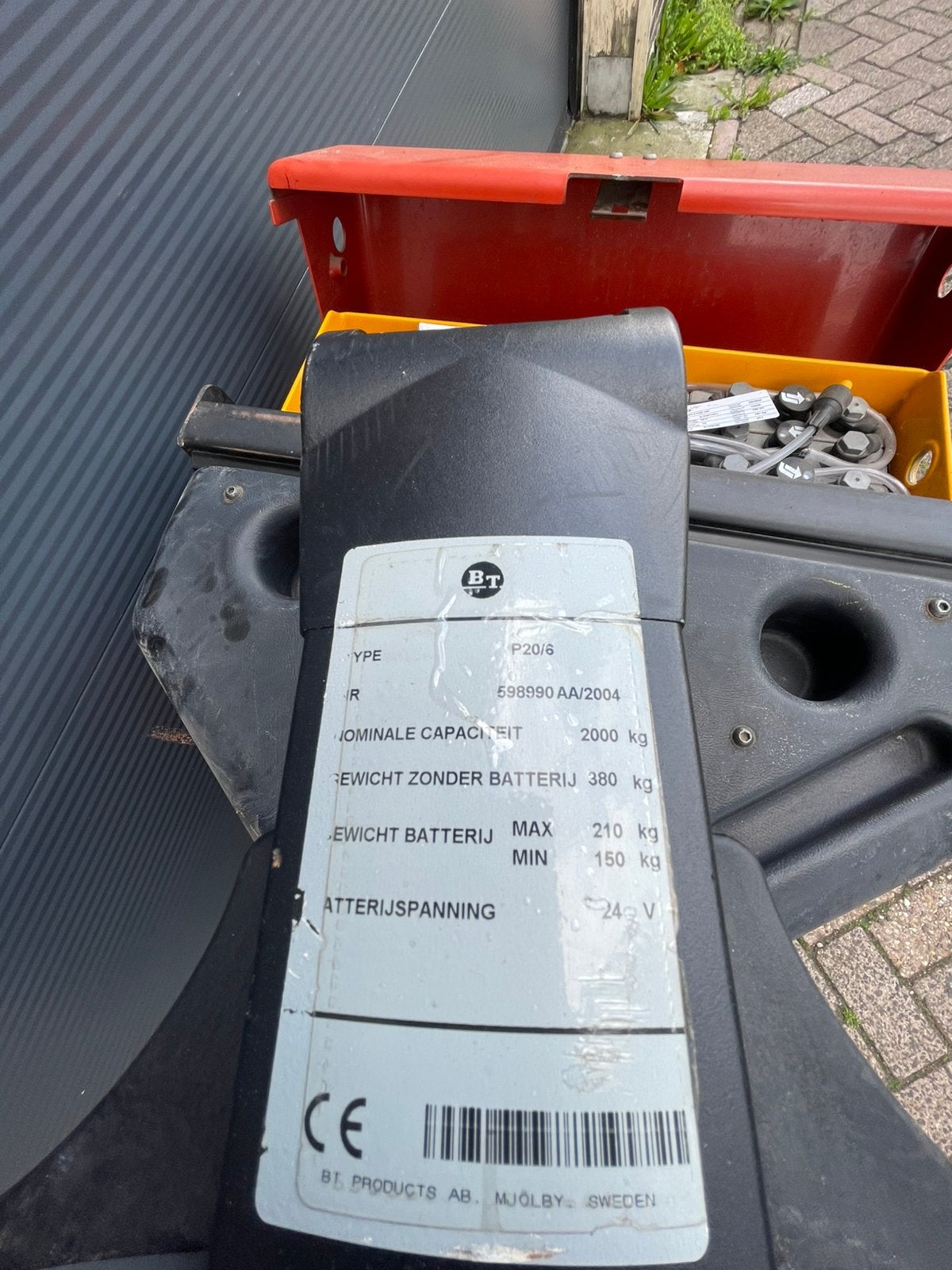BT P20-6 palletwagen 2000kg nieuwe wielen recente accu 2024, Ophalen, Zo goed als nieuw