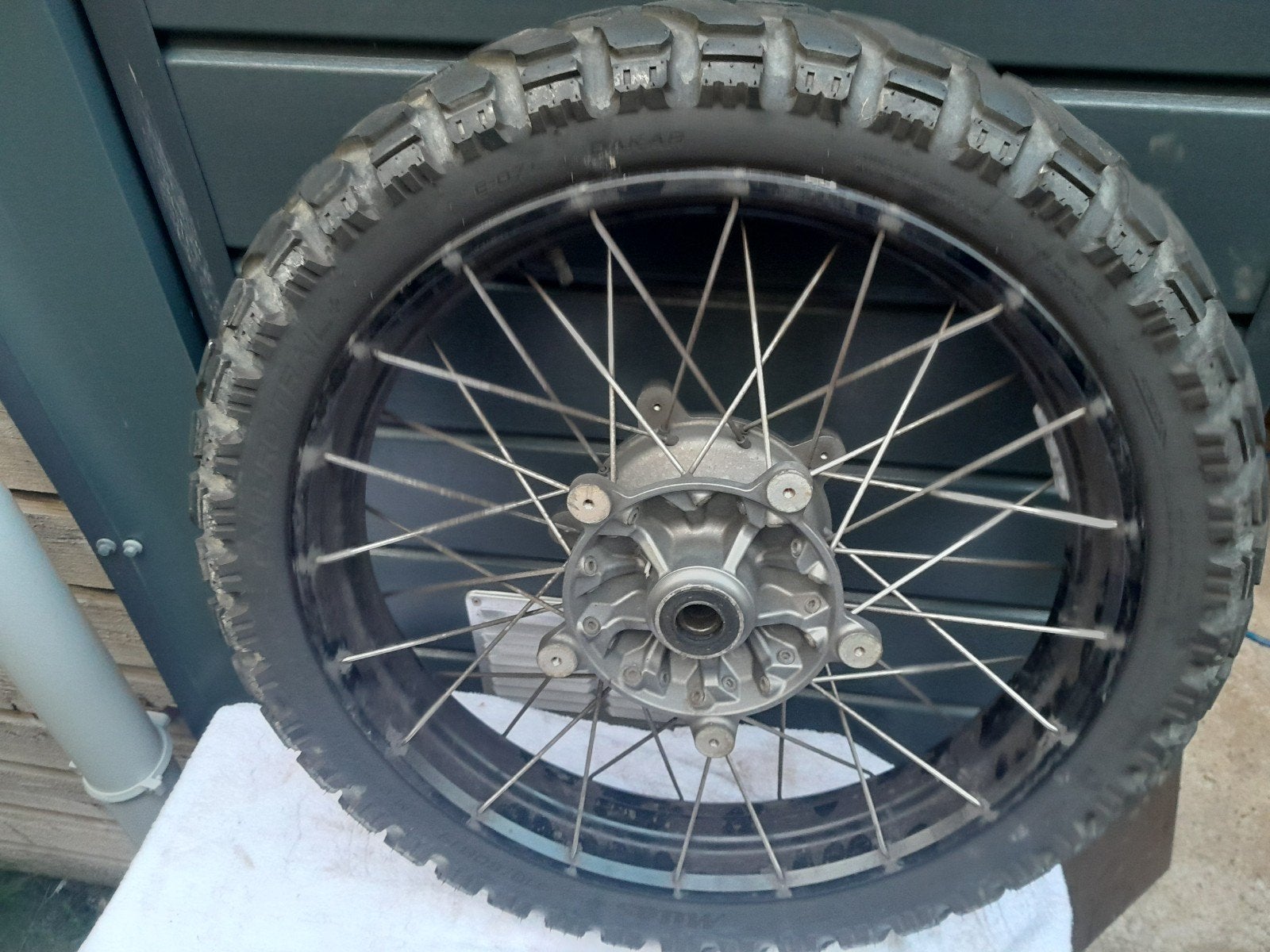 Te koop: Voorwiel Honda crosstourer Vfr 1200x, Motoren, Ophalen, Gebruikt