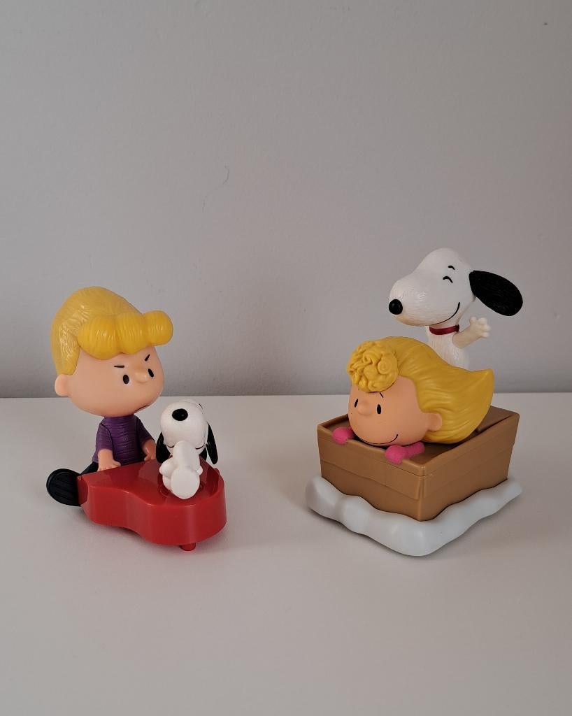 Snoopy verzamelfiguren - Peanuts 2015, Ophalen of Verzenden, Snoopy, Gebruikt, Beeldje of Figuurtje