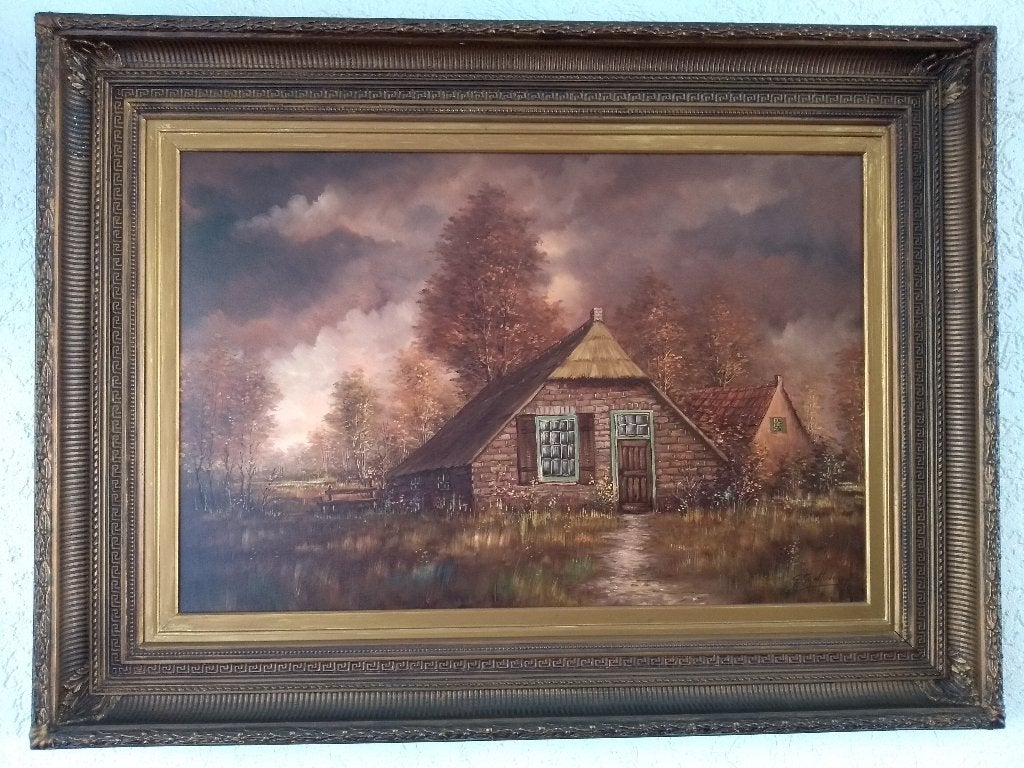 Barok schilderij helaas naar de kringloop, Ophalen