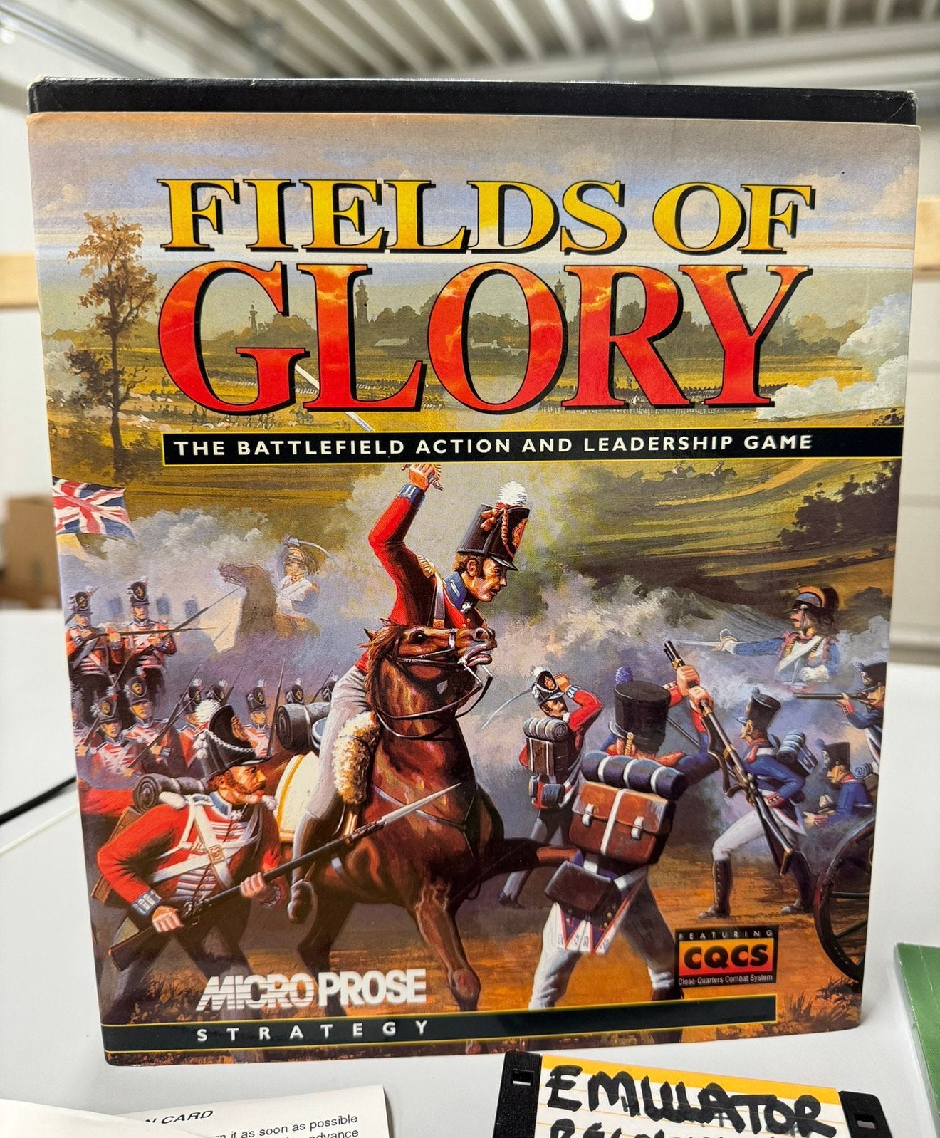 Fields of glory - Big Box IBM PC Amiga A 500 spel vintage, Computers en Software, Vintage Computers, Ophalen of Verzenden, H, H