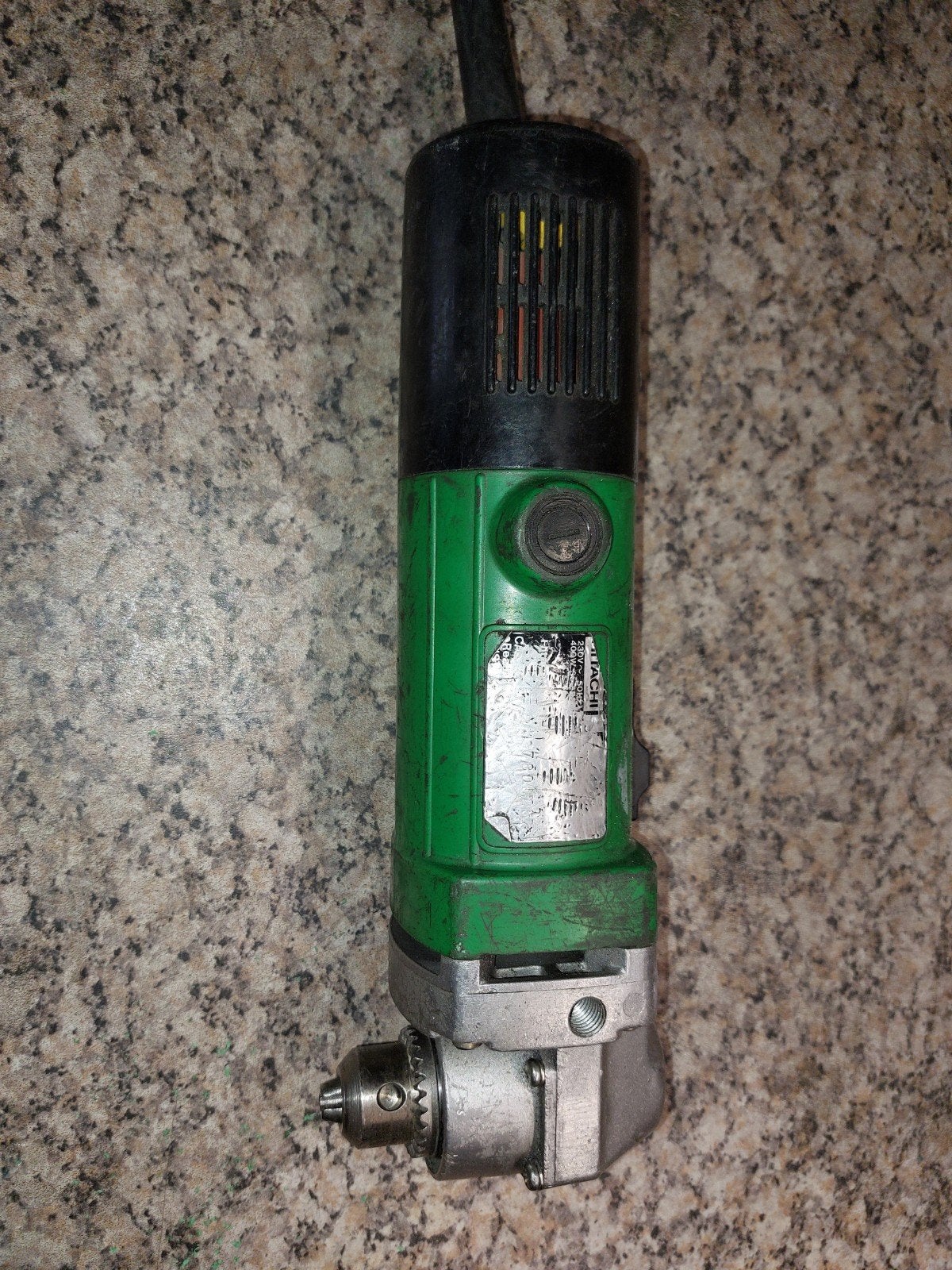 Hitachi hoekboormachine D10YA, Ophalen, Gebruikt, Minder dan 400 watt, Boormachine