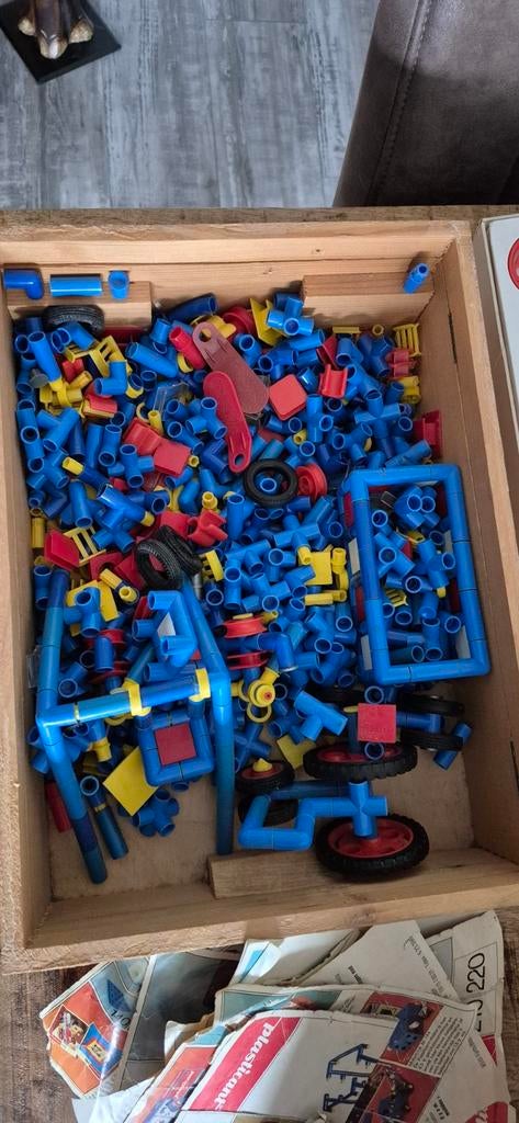 Plasticant vintage jaren 60 /70, Kinderen en Baby's, Speelgoed | Bouwstenen, Gebruikt, Overige merken, Ophalen