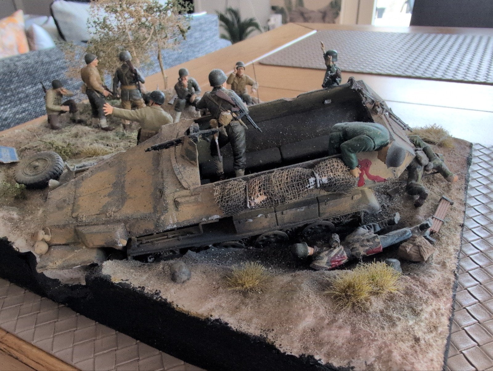Diorama 30/20, Ophalen of Verzenden, 1:35 tot 1:50