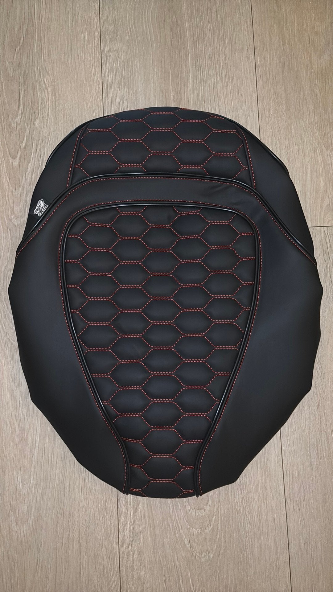 Custom paggio zip zadelhoes (RS rood) van VDR Custums, Fietsen en Brommers, Brommeronderdelen | Scooters, Nieuw, Piaggio, Zadel