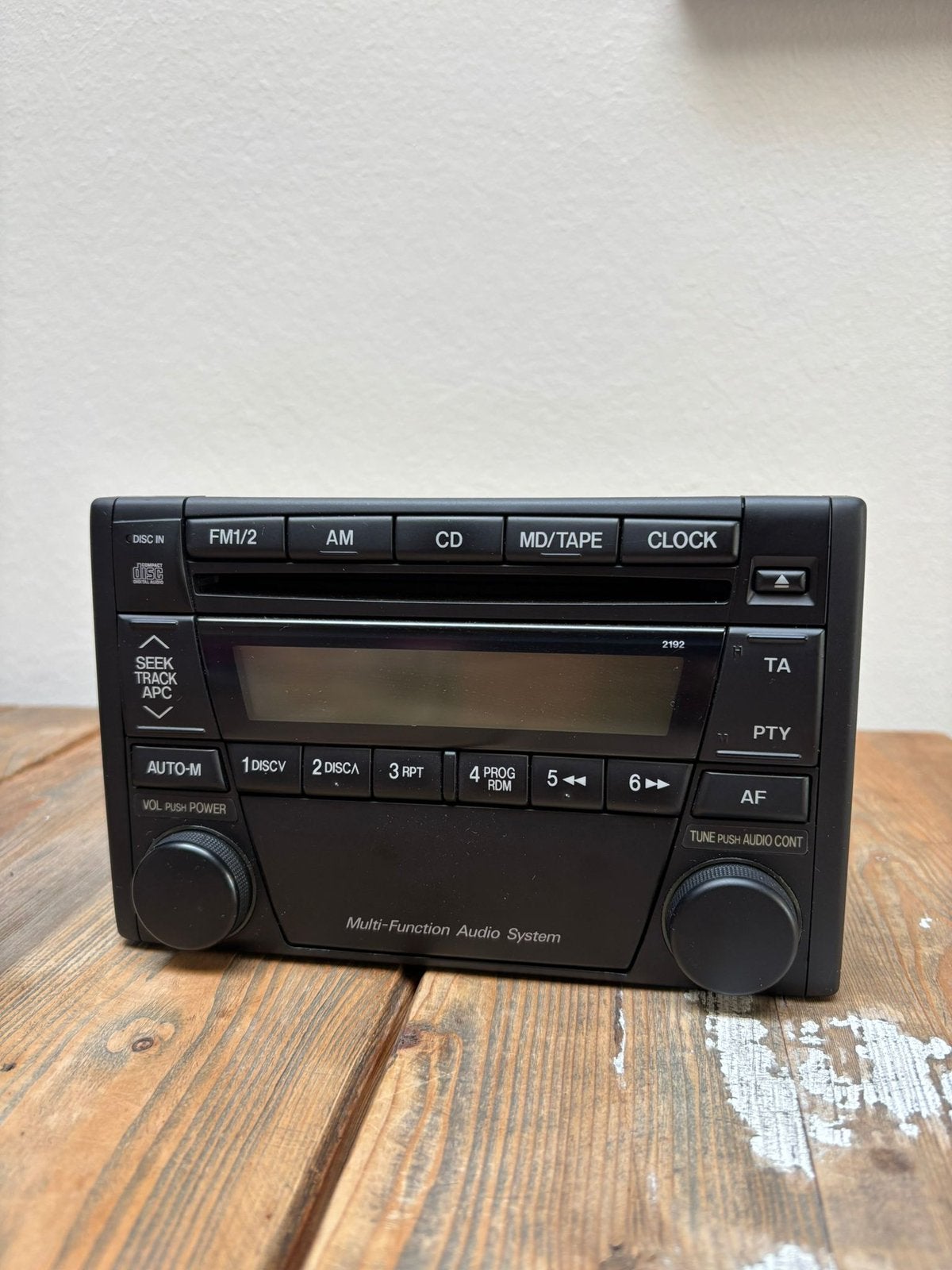 Originele Mazda MX-5 NBFL Radio CD—speler (2001-2005), Ophalen, Gebruikt