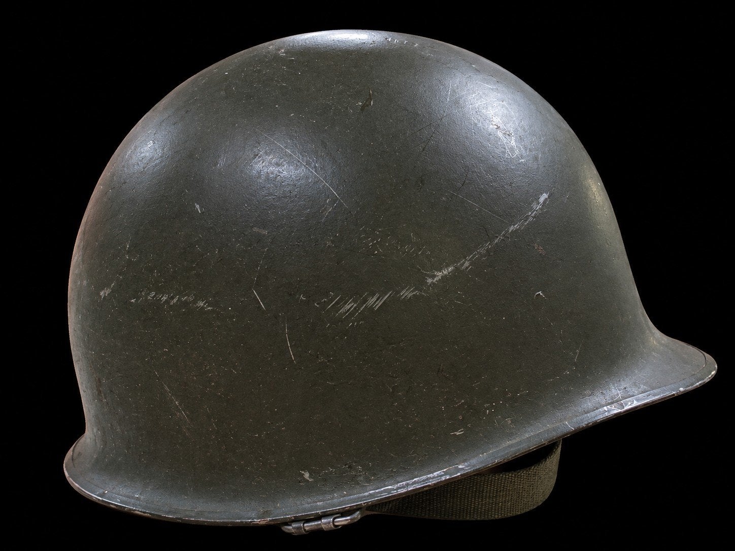 Koninklijke Landmacht KL Nederlandse leger M1 helm, Verzamelen, Ophalen, Landmacht, Nederland, Helm of Baret