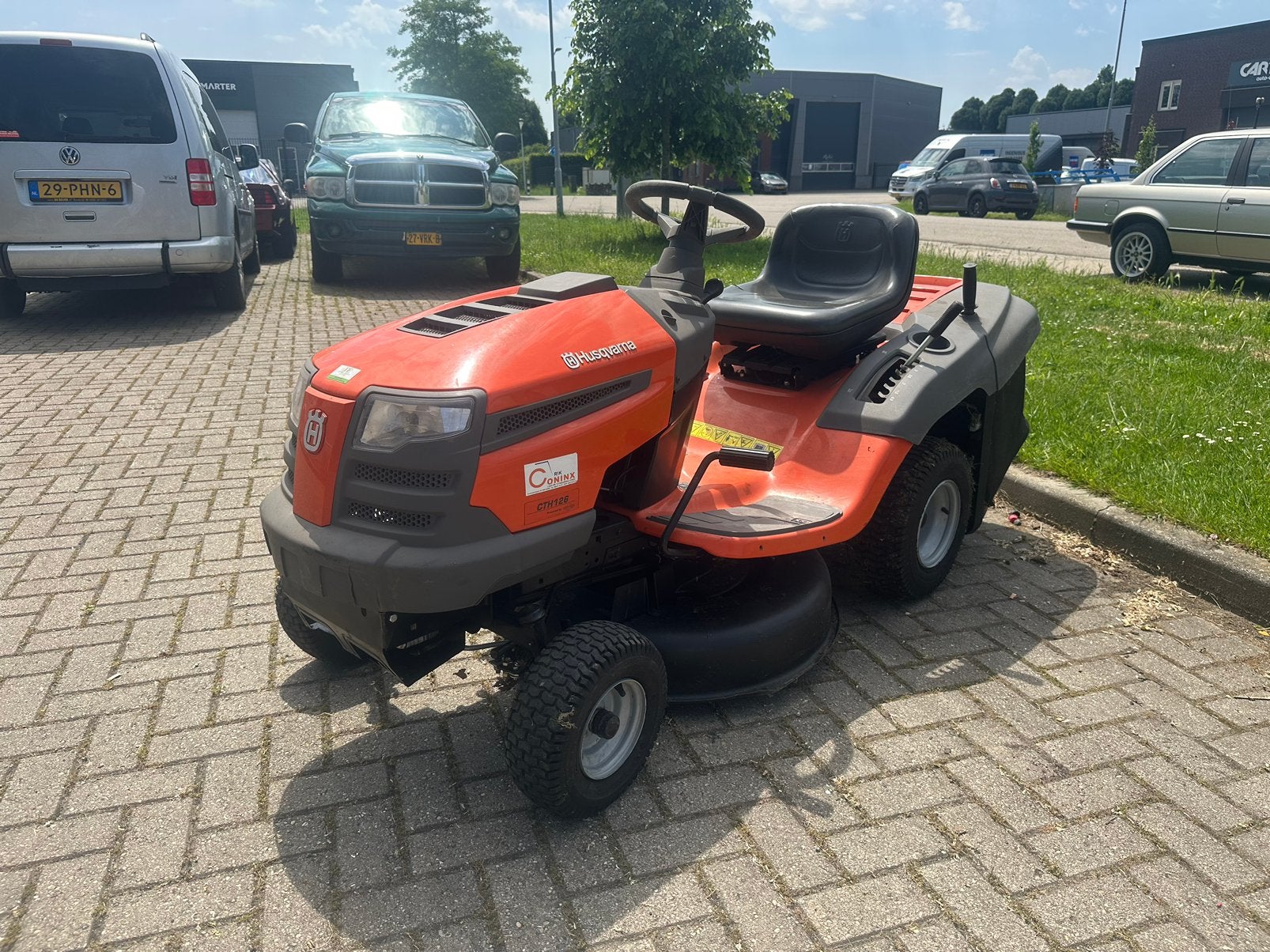 Husqvarna CTH126, Ophalen, Gebruikt