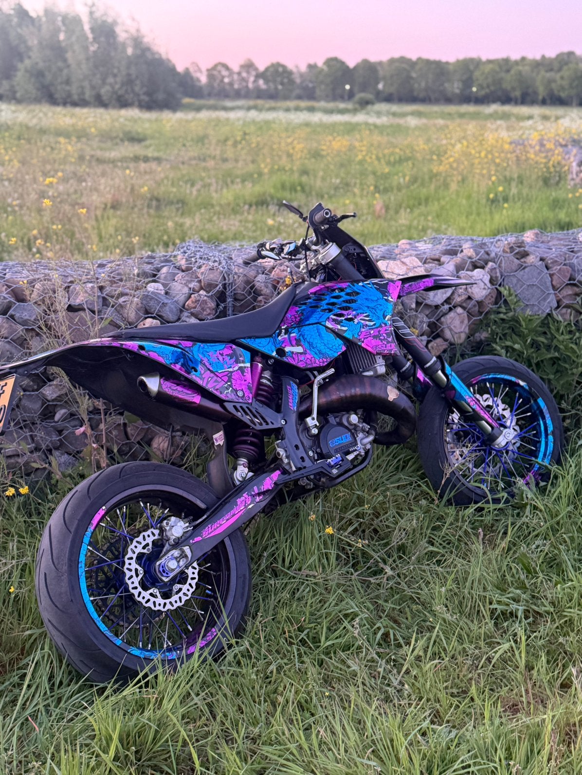 Ktm125 exc supermoto, Sportuitlaat, Gebruikt, Particulier, 125 cc