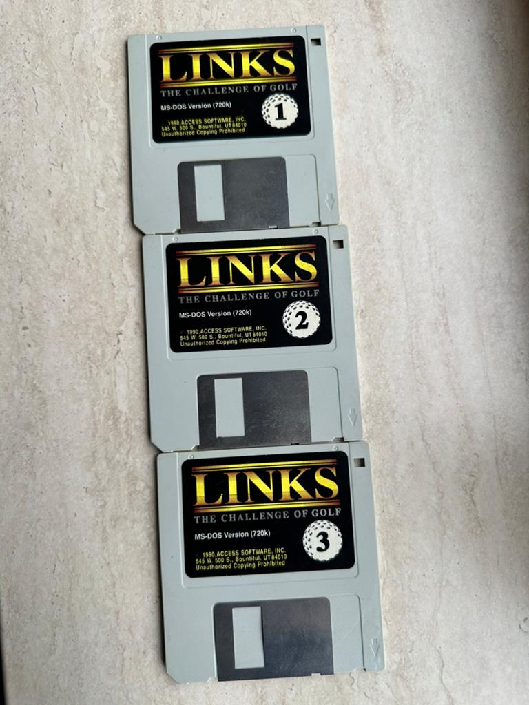 The Challenge of Golf - 3,5-inch floppy disks, Ophalen of Verzenden, Zo goed als nieuw, Overige typen