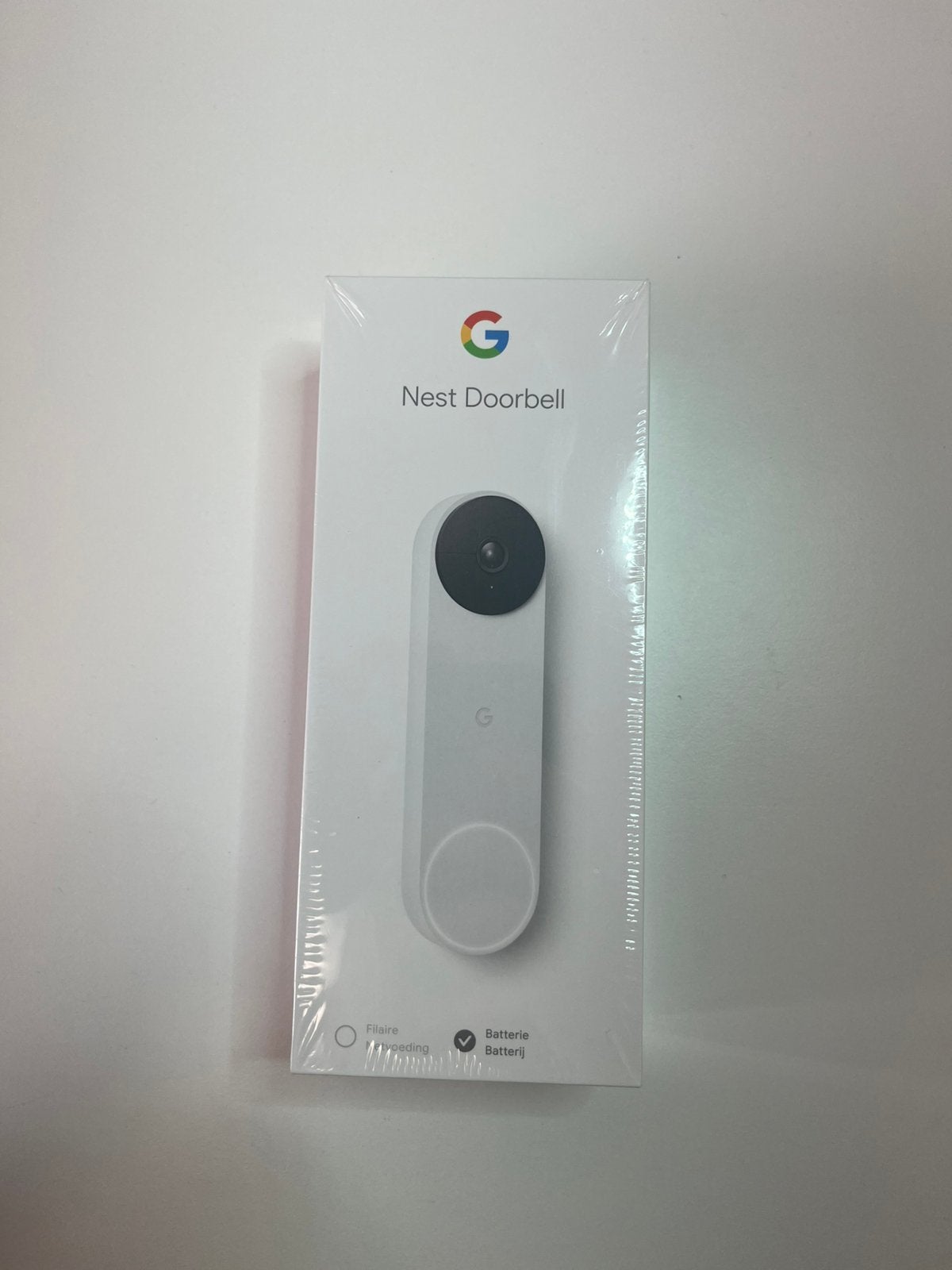 Google Nest Doorbell - NIEUW, Ophalen of Verzenden, Ingebouwde camera, Zo goed als nieuw, Draadloos