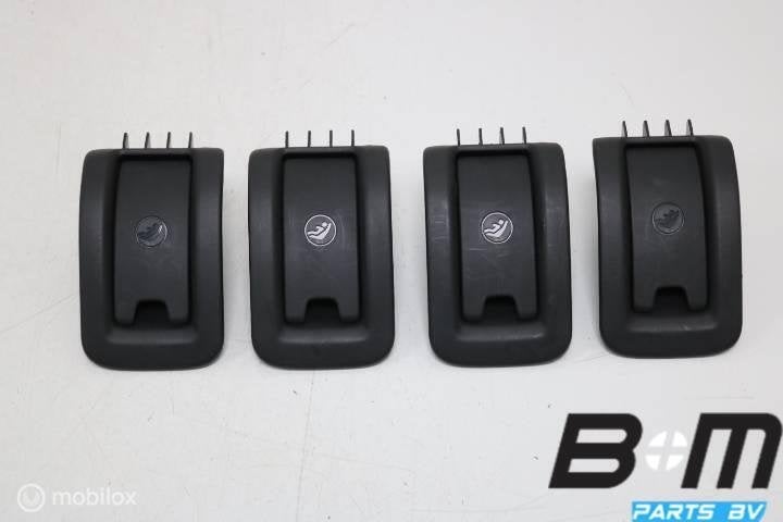 Set isofix kappen Audi A3 8V Cabrio 8V7887233