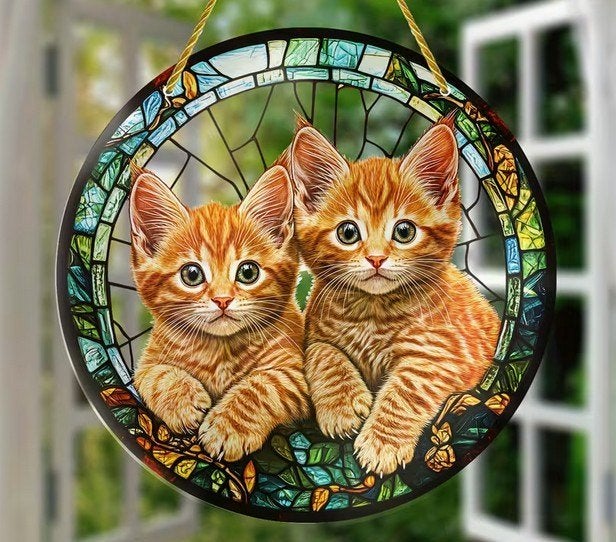 Raamhanger kitten, Verzenden, Nieuw