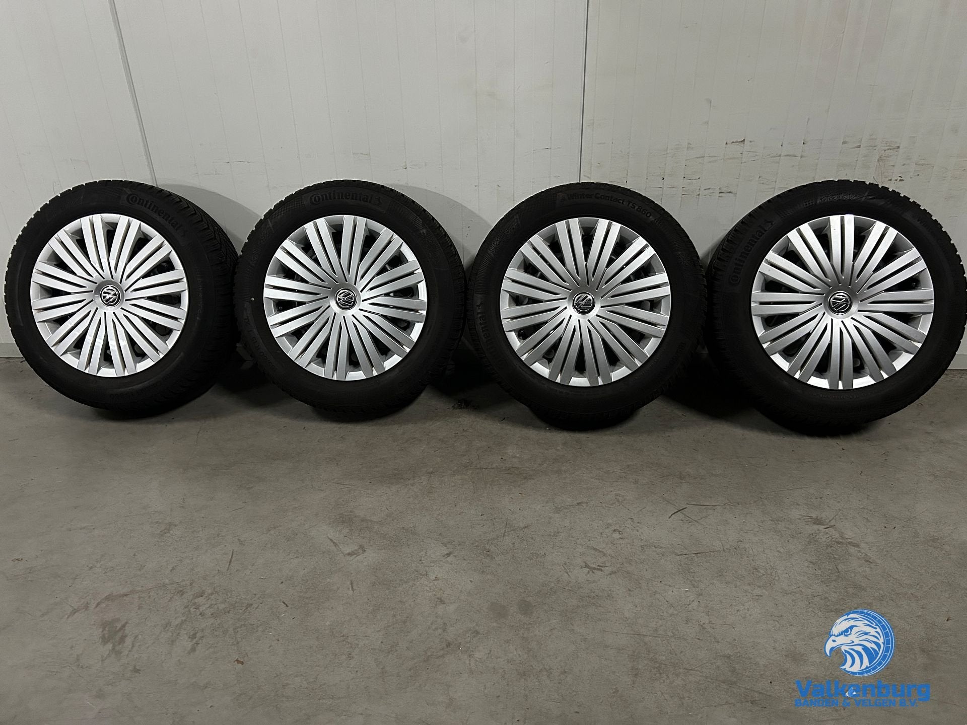 8-9mm! Originele VW Polo Audi A1 15 inch stalen velgen 5x100, Gebruikt, 15 inch, -, -