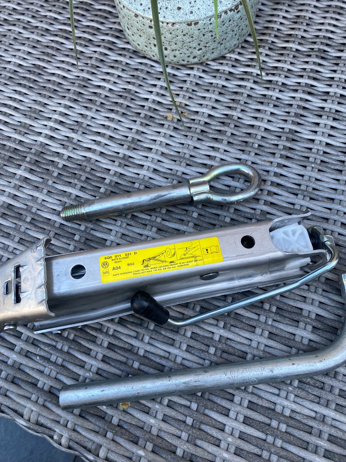 Auto krikset Nieuw !!  Vw Seat Skoda 40 euro, Ophalen of Verzenden, Zo goed als nieuw, Manueel, Schaarkrik