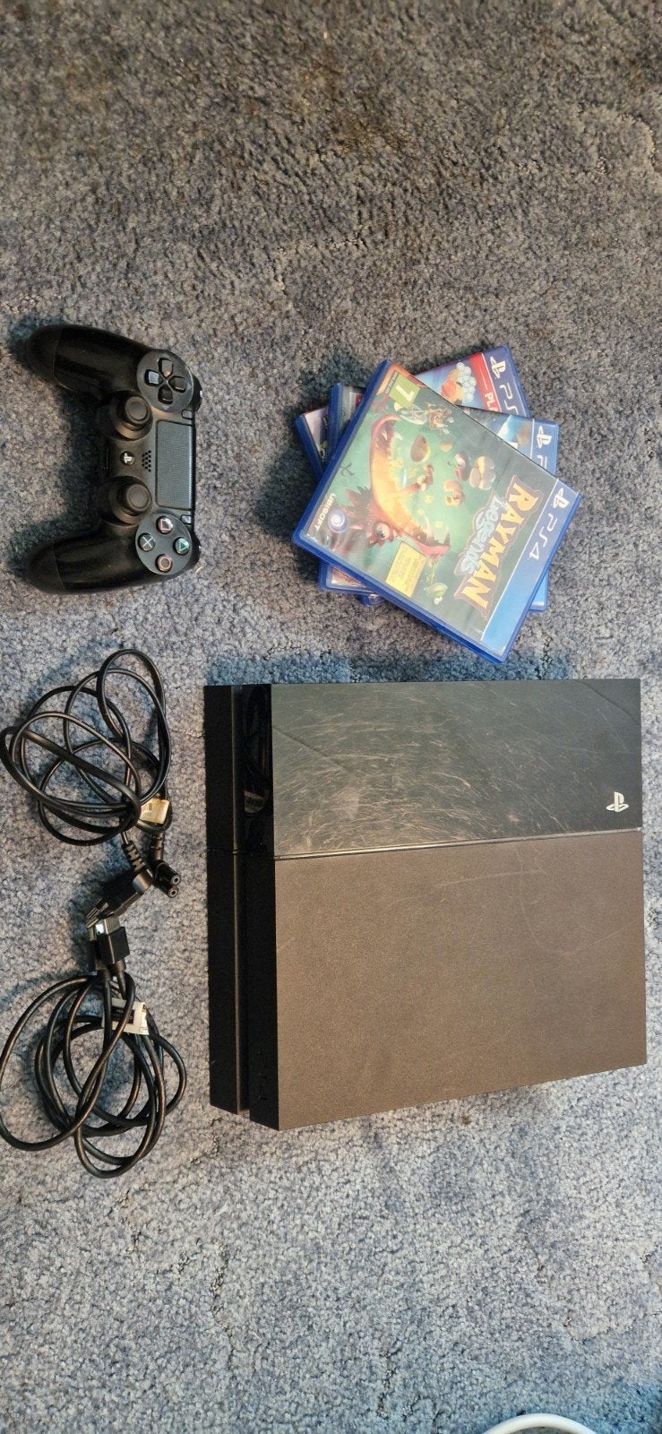 PlayStation 4 (PS4) met controller en 3 games, Spelcomputers en Games, Spelcomputers | Sony PlayStation 4, Gebruikt, Original