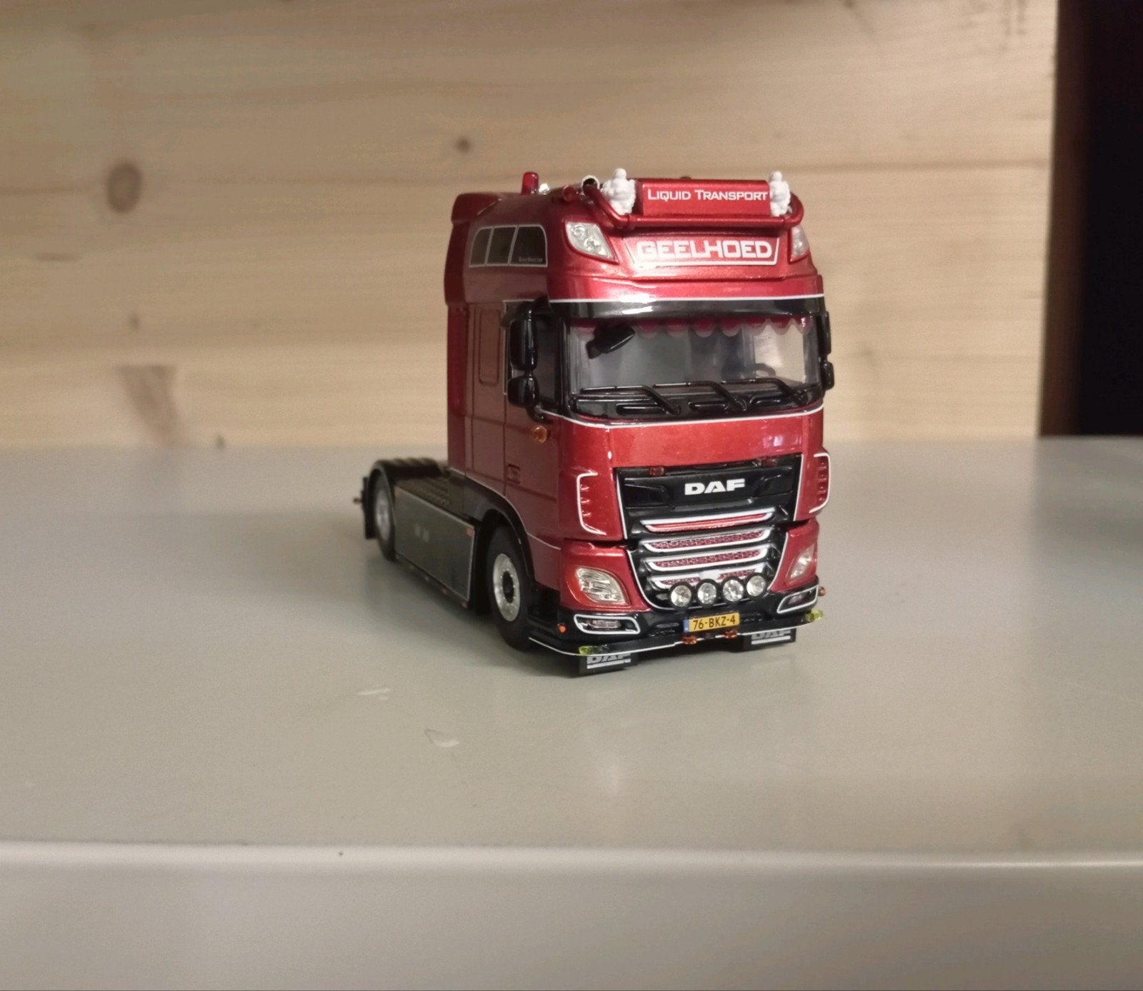 Daf XF Geelhoed WSI, Hobby en Vrije tijd, Modelauto's | 1:50, Ophalen of Verzenden, Nieuw, Bus of Vrachtwagen, Wsi