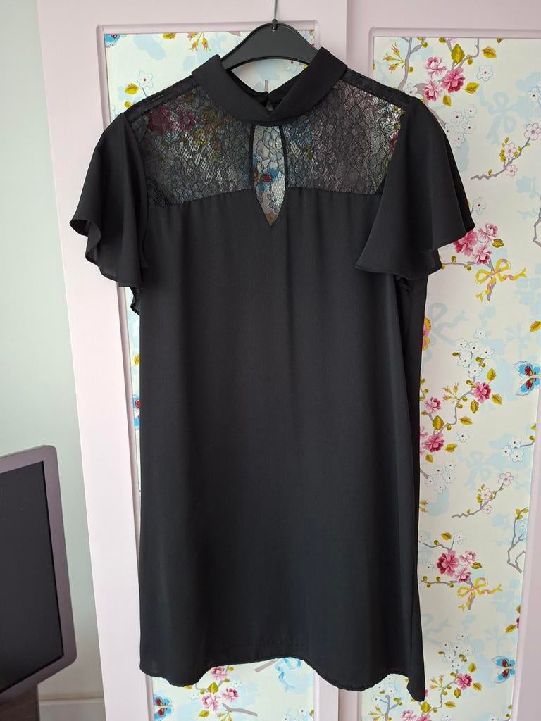 Jurk Zara, maat M, zwart, Maat 38/40 (M), Zwart, Ophalen of Verzenden, Zo goed als nieuw