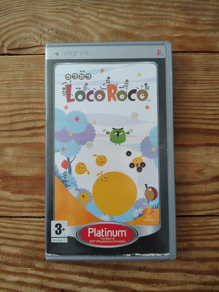 LocoRoco PSP Platinum - Zo goed als nieuw, 1 speler, Ophalen of Verzenden, Zo goed als nieuw, Vanaf 3 jaar