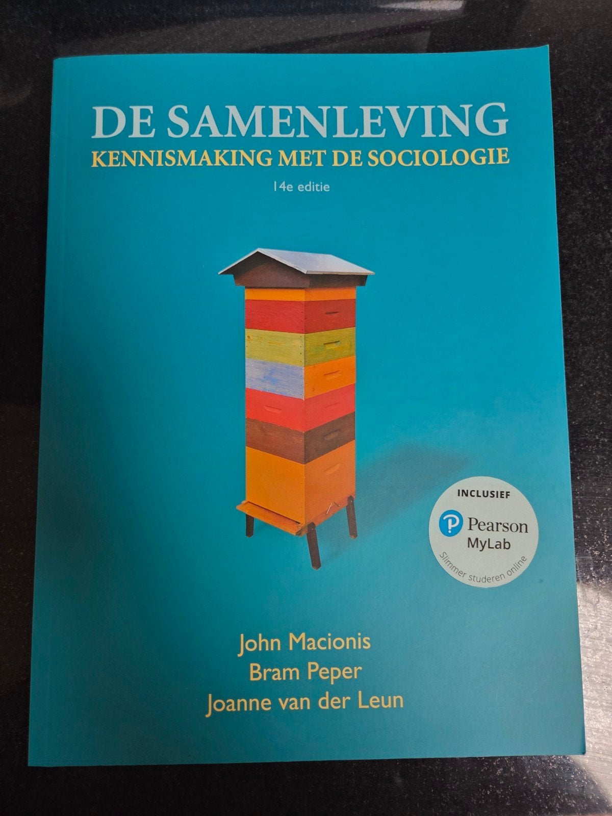 De Samenleving: Kennismaking met de Sociologie 14e editie, Zo goed als nieuw, Gamma, John Macionis, Bram Peper, Joanne van der Leun