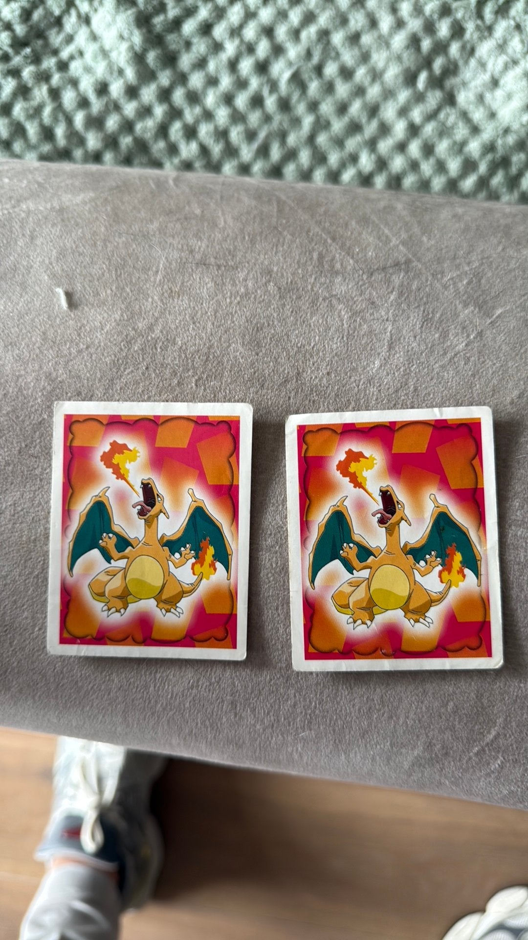 Charizard stickers pokemon 2 x, Verzamelen, Albert Heijn, Ophalen