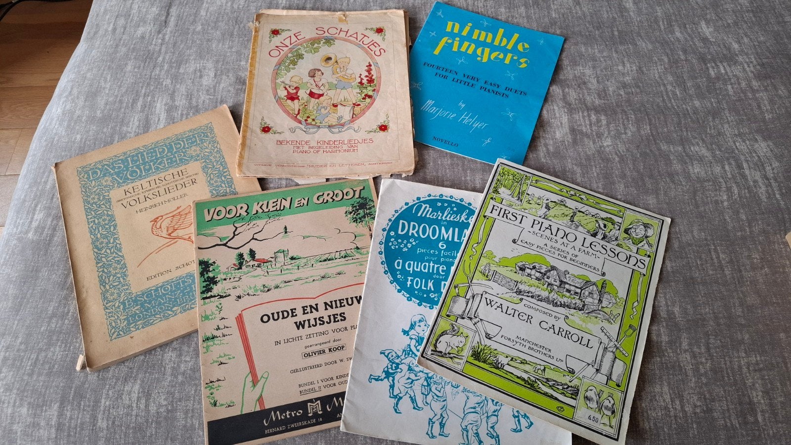 Bladmuziek Piano, Muziek en Instrumenten, Bladmuziek, Ophalen of Verzenden
