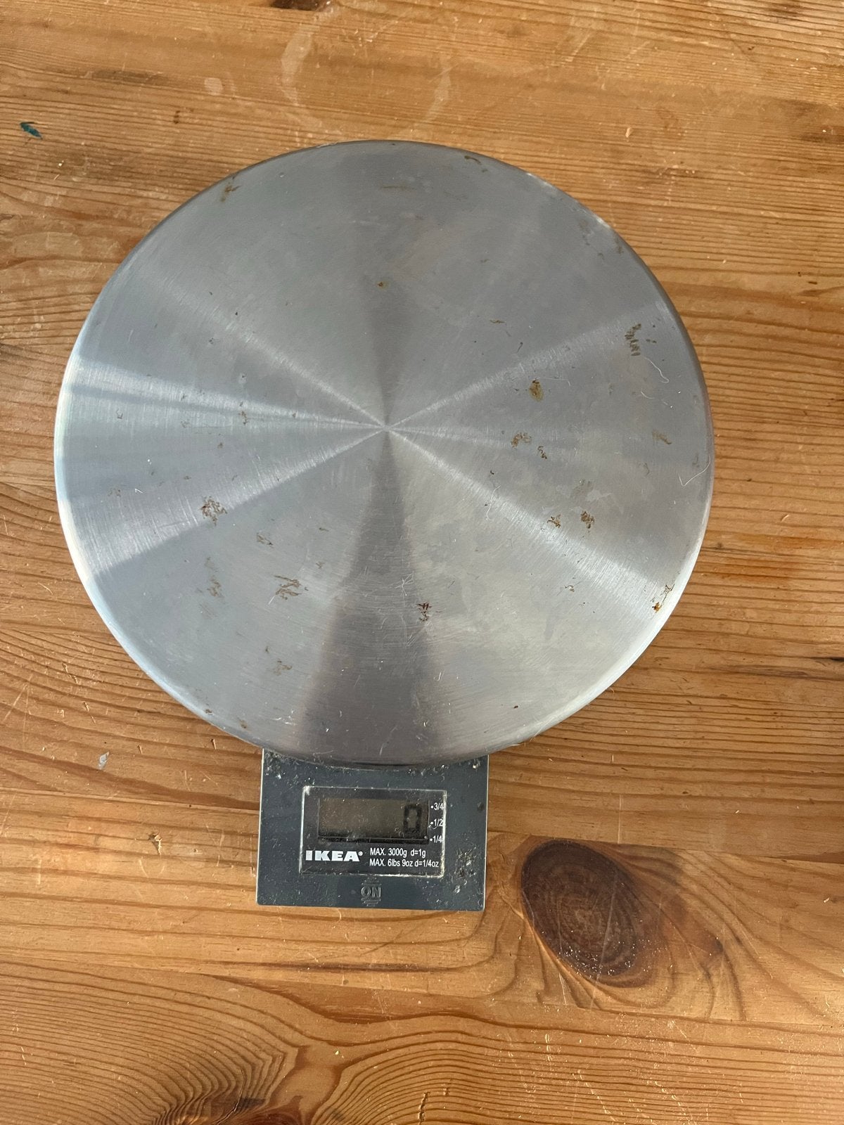 Digitale IKEA keukenweegschaal - Max 3000g, Keukenweegschaal, Ophalen of Verzenden, Digitaal, Fijner dan 1 gram