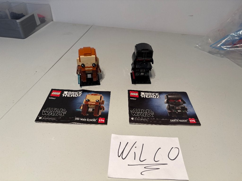 LEGO Star Wars - 40547 - Obi-Wan Kenobi & Darth Vader, Star Wars, Lego, Compleet, Ophalen of Verzenden