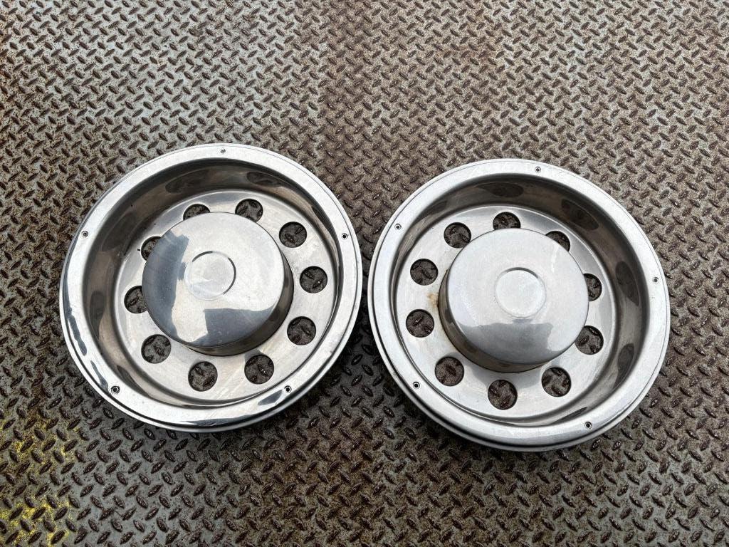 Wielring sierring 10-gaats RVS t.b.v. 22.5 inch, Ophalen, Gebruikt, Overige merken, Overige Auto-onderdelen