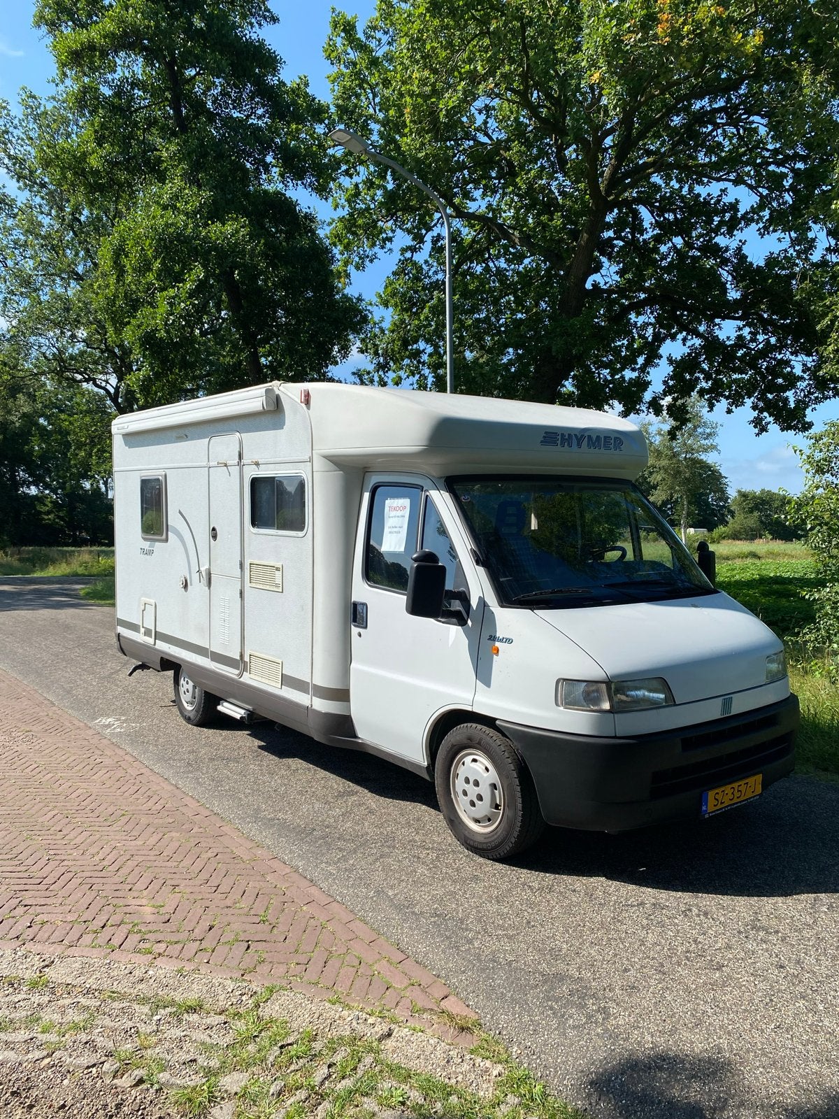 Hymer Tramp Ducato, Ringverwarming, Fiat, Treinzit, Boiler