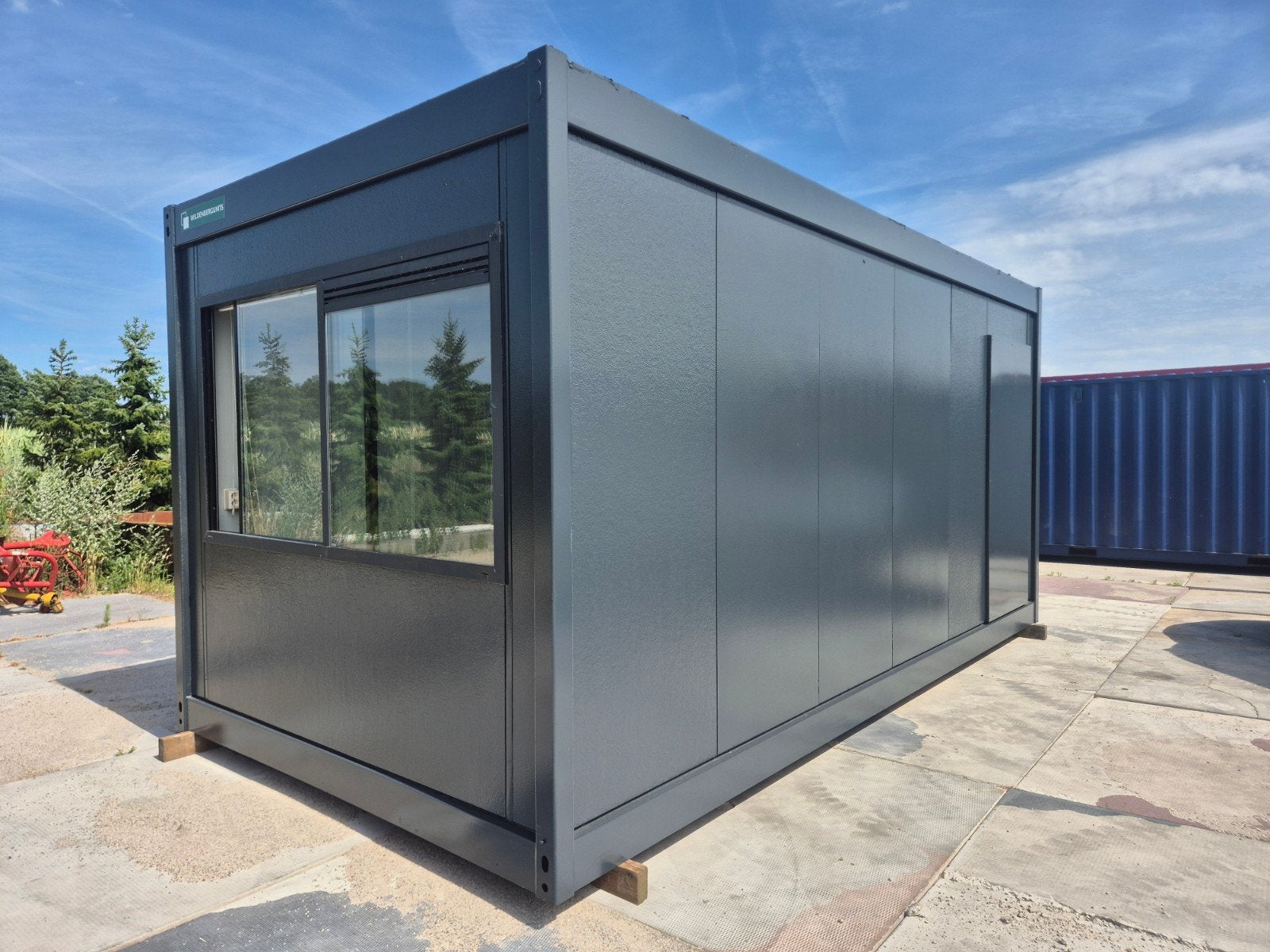 Kantoorunit woonunit bouwkeet container unit, Zakelijke goederen, Machines en Bouw | Keten en Containers, Ophalen