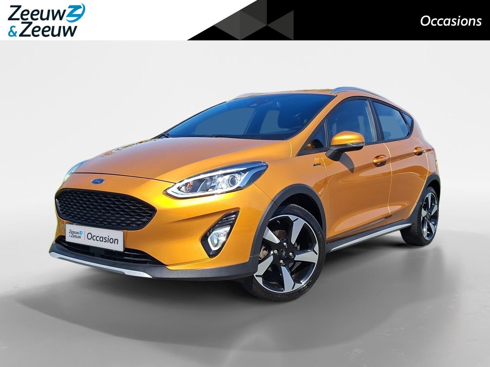 Ford Fiesta 1.0 EcoBoost Active First Edition | Climate Cont, Auto's, Voorwielaandrijving, Gebruikt, 49 €/maand, Bedrijf